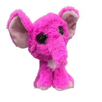 Elefante Rosa De Pelúcia Olhinhos - AP Toys TW-185