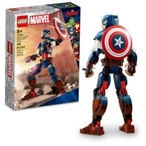 Figura Do Capitão América Marvel - Lego 76258