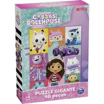 Puzzle Gigante Gabbys Dollhouse 48 Peças - Grow 04373