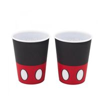 Jogo 2 Copos Plástico Mickey 400ml Disney