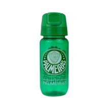 Garrafa De Plástico Palmeiras Verde 450ml Oficial