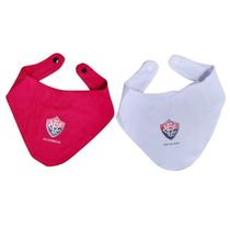 Kit Babador Bandana Vitória 2 Pçs Torcida Baby