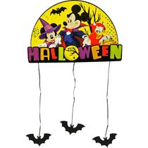 Enfeite De Halloween em EVA Painel Disney Dia Das Bruxas pra Pendurar Na Parede e Teto em EVA Premium pra Festa Aniversário