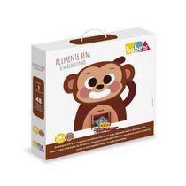 Jogo Infantil Alimente Bem O Macaquinho - Babebi 7035