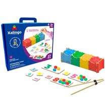 Brinquedo Educativo Separação De Cores 27 Peças Xalingo