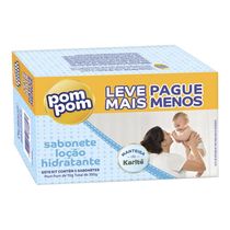 Kit Sabonete em Barra Pom Pom com 5un de 70g