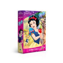 Quebra Cabeça Disney Princesa Branca de Neve 60 Peças - Toyster