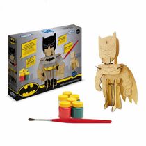 Boneco 3D MDF Colorir Batman - Xalingo