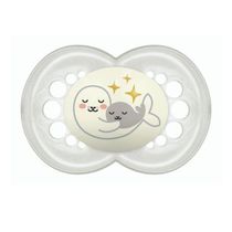 Chupeta Mam Ortodôntica Neutra Unissex Brilha no Escuro - Mam Baby