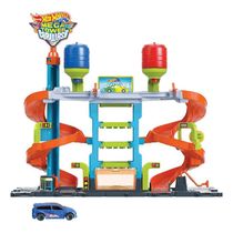 Hot Wheels City Mega Tower Car Wash - Mattel