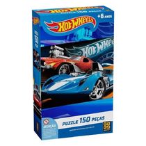 Quebra-Cabeça Hot Wheels 150 Peças - Grow