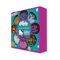 #EUQFIZ Alphabeads Braceletes Hello Kitty- I9 Brinquedos