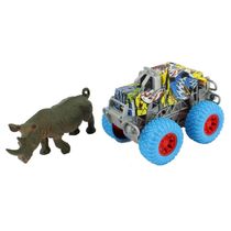 Carrinho Monster Truck Fricção com Rinoceronte - BBR Toys