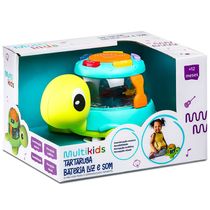 Tartaruga Bateria Com Luz e Som Multikids Primeira Infância - BR2093 BR2093