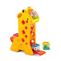 Fisher-Price Girafa com Blocos Peek a Blocks - Mattel