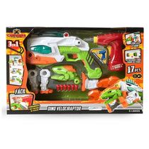 XChangers Dino Velociraptor Furadeira Elétrica - Multikids