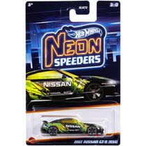 2017 Nissan GT-R (R35) Hot Wheels Neon Speeders Mattel HLH72