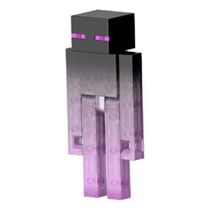 Boneco Minecraft Vanilla Enderman + Parte Do Portal