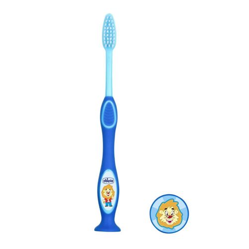 Escova De Dentes Chicco Azul (3-6 Anos)