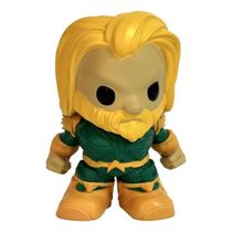 Ooshies Boneco Liga Da Justiça Aquaman  - 10cm