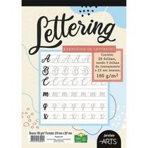 Bloco Para Educacao Artistica Arts Lettering A4 180g 28fls