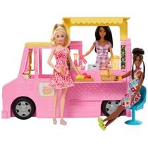 Boneca Barbie Profissões Caminhão De Limonada De Luxo