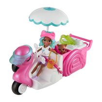 Polly Pocket Carrinho de Lanches Flamingo - Mattel