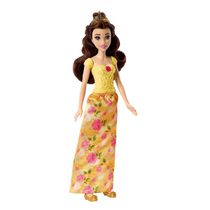 Disney Princesa Boneca Bela Saia Estampada - Mattel