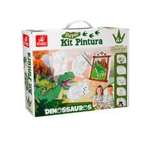 Super Kit Pintura Dinossauros - Brincadeira de Criança