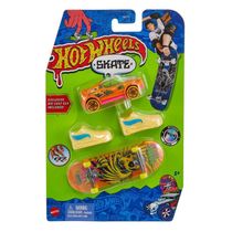 Hot Wheels Skate de Dedo Neon com Diecast Bread Box - Mattel