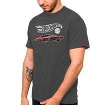 Camiseta Hot Wheels Chumbo M - Fun Divirta-se