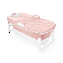 Banheira Extra Grande Rosa 280L - Baby Pil