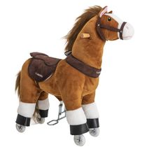 Cavalo de Pedal Montaria Uppi P Marrom - Kiddo