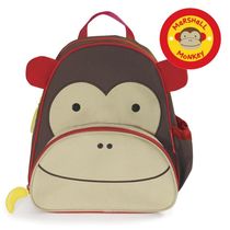 Mochila Infantil Zoo Skip Hop Macaco Marrom