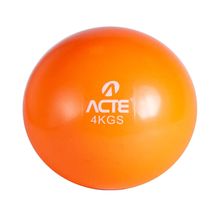 Bola Tonificadora Acte Sports de 4KG Laranja