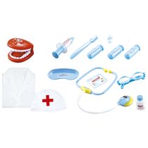 Kit Dentista Infantil com Avental e Acessórios - Fenix