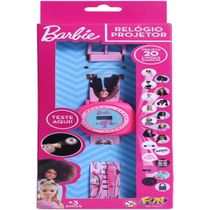 Barbie - Relógio Projetor - Fun - F0140-2