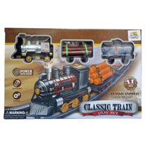 Classic Train Play Set c/ 11 Peças - Toy King