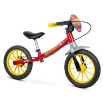 Bicicleta Infantil Aro 12 Balance Bike Carros - Nathor