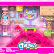 Barbie Chelsea Pista de Patinação HJY35 -Barao e Fun