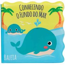 Livrinho De Banho Conhecendo O Fundo Do Mar 11752 - Buba