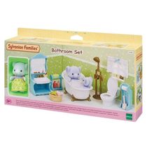 Sylvanian Families Conjunto Toalete e Banho com Irma Elefante - Epoch Magia 5380