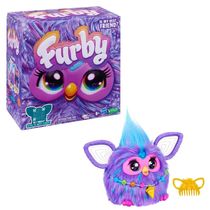 Furby Roxo Pelúcia Interativa - Hasbro