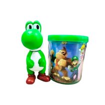 Caneca Super Mario com Boneco Yoshi - Ifcat