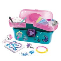 Kit Bijuteria Frasqueira de Jóias Cristal Gel Fun