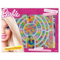 Barbie - Conjunto de Miçangas com 100 Peças - Fun