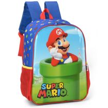 Mochila de Costas Luxcel Up4You Super Mario Azul