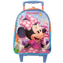 Mochila de Rodinhas Xeryus Minnie Rosa