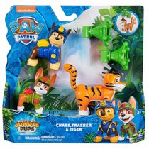 Figuras Patrulha Canina Chase Tracker e Tiger Sunny