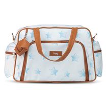 Bolsa de Maternidade Grande Céu Estrelado Hug Azul Claro